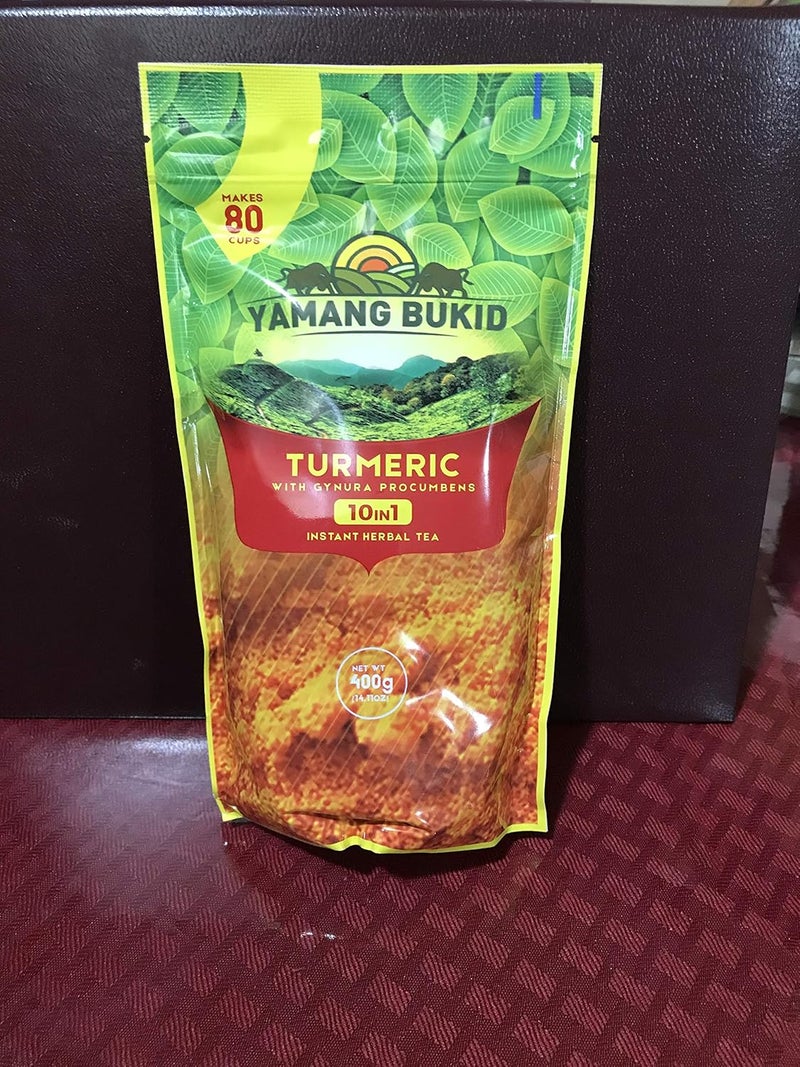 SUPOOBE Yamang Bukid Turmeric Tea 10-in-1 Instant Herbal Drink - Image 1